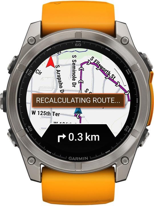 Produktbild Garmin Fenix 8 AMOLED Sapphire Titan (51 mm)