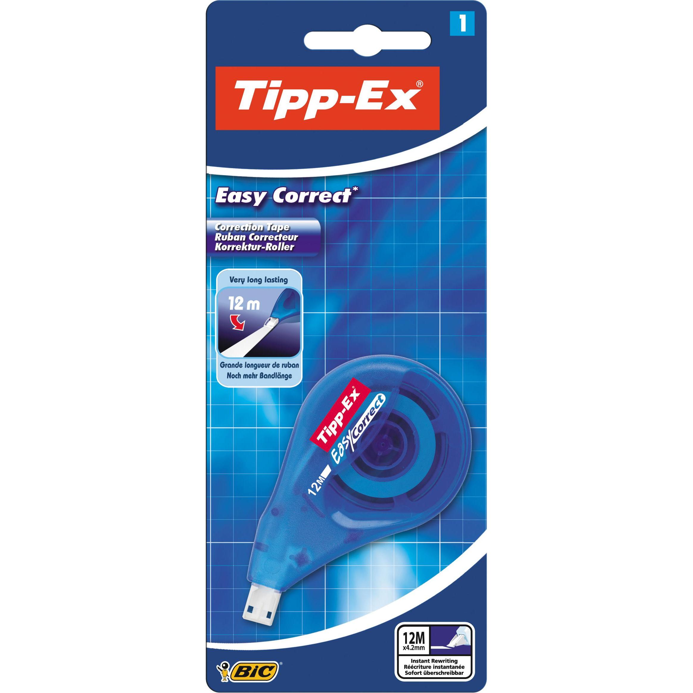 10x Tipp-Ex, Korrekturmittel, Easy Correct Blister