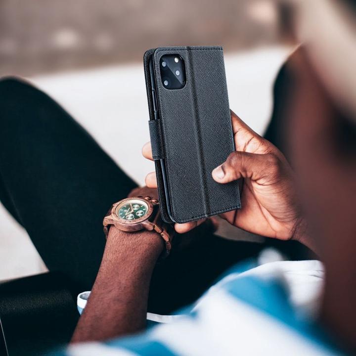 Produktbild Fancy Book Book case OEM case for IPHONE 16 Pro black (Apple iPhone 16 Pro)
