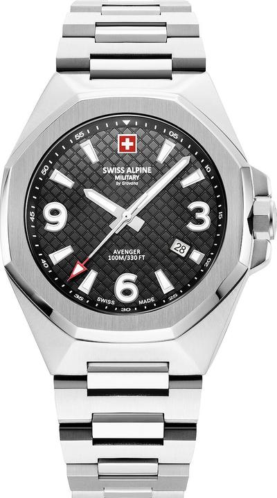 Produktbild Swiss Alpine Military 7005.1137 Avenger Herrenuhr 42mm 10ATM (Analoguhr, 42 mm)