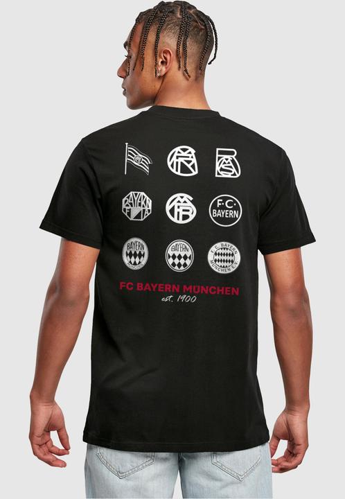 Produktbild FC Bayern München Logo History T-Shirt Round Neck - 112145 (L)