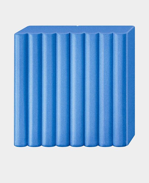 Actual product image Fimo Mod.masse effect blue metallic