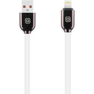 Obal:Me Sleek USB-A/Lightning-Kabel Weiss, Cavo USB