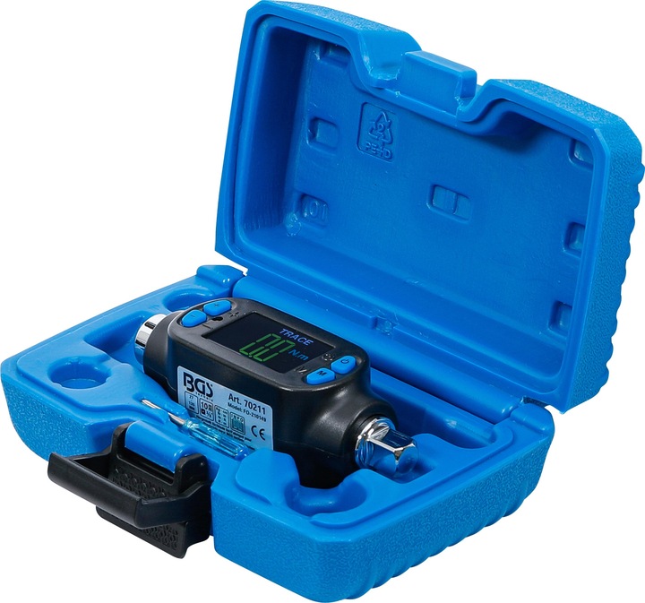 Produktbild BGS Digitaler Drehmoment-Adapter 10 mm (3/8") 27 - 135 Nm (3/8", 27 Nm, 135 Nm)