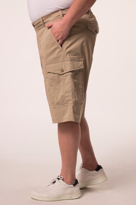 Actual product image Men+ Cargo-Bermuda, Baggy Fit, Twill, Elastikbund, bis 72 (60)