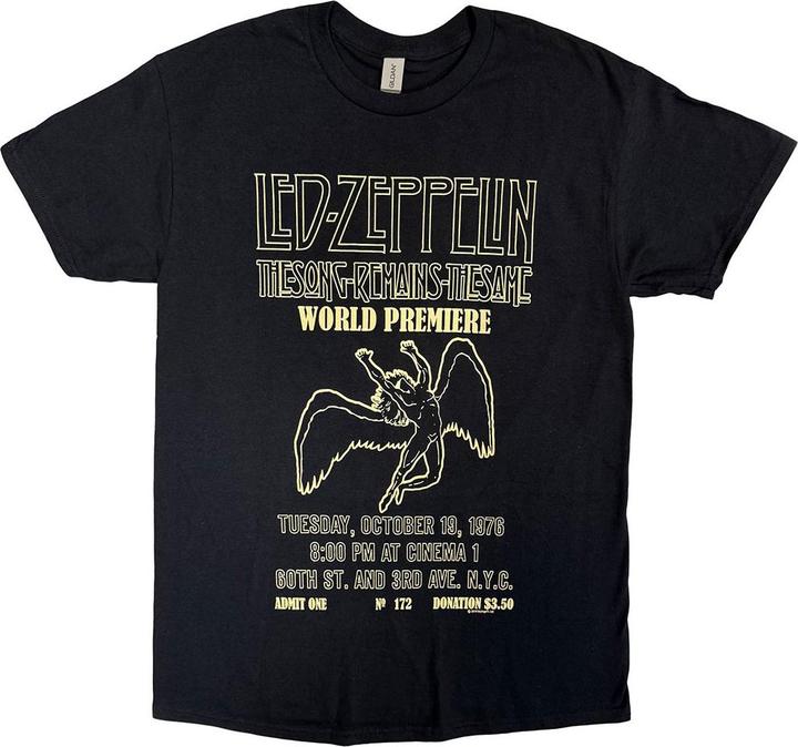 Led Zeppelin Tsrts World Premier