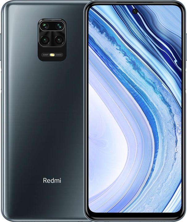 Produktbild Xiaomi Redmi Note 9 Pro (64 GB, Interstellar Grey, 6.67", Dual SIM, 64 Mpx, 4G)