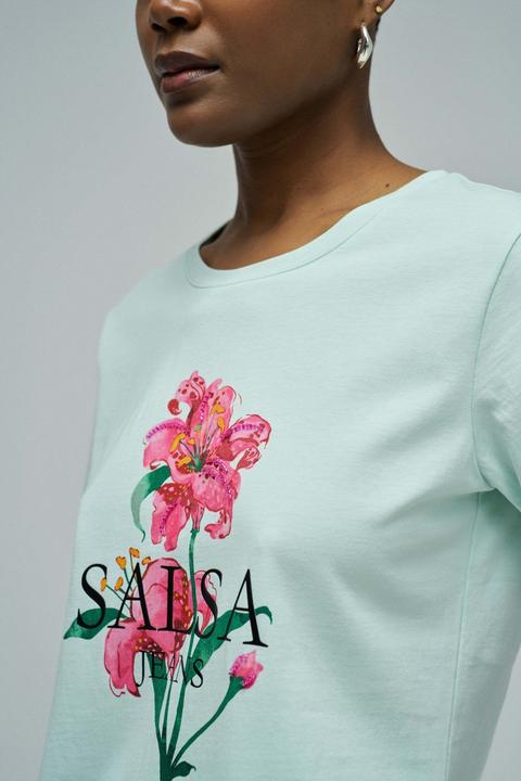 Produktbild Salsa Jeans T-Shirt Flower Print (S)