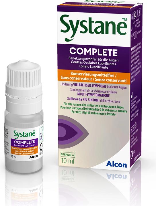 Produktbild Systane Complete Benetzungstropfen (10 ml, Complete ohne Konservierungsmittel 10 ml)