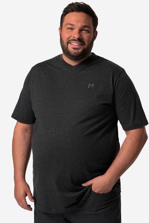 Produktbild Men+ T-Shirt, Basic, 2er-Pack, Halbarm, V-Ausschnitt (XXL)