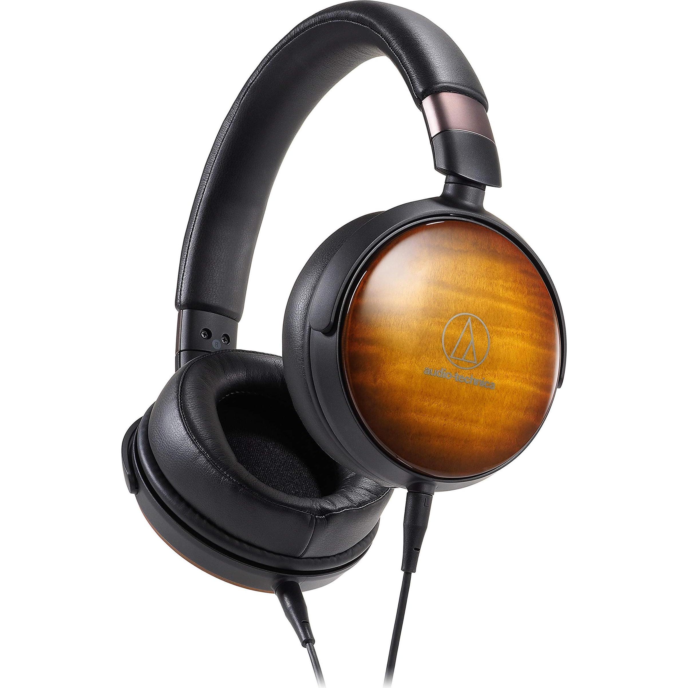 Audio-Technica ATH-WP900 (keine Geräuschunterdrückung, Kabelgebunden), Kopfhörer, Schwarz