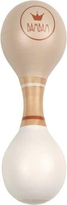 Actual product image Bambam Wood Maracas beige