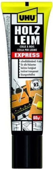 Image du produit UHU Colle pour bois express (60 g)