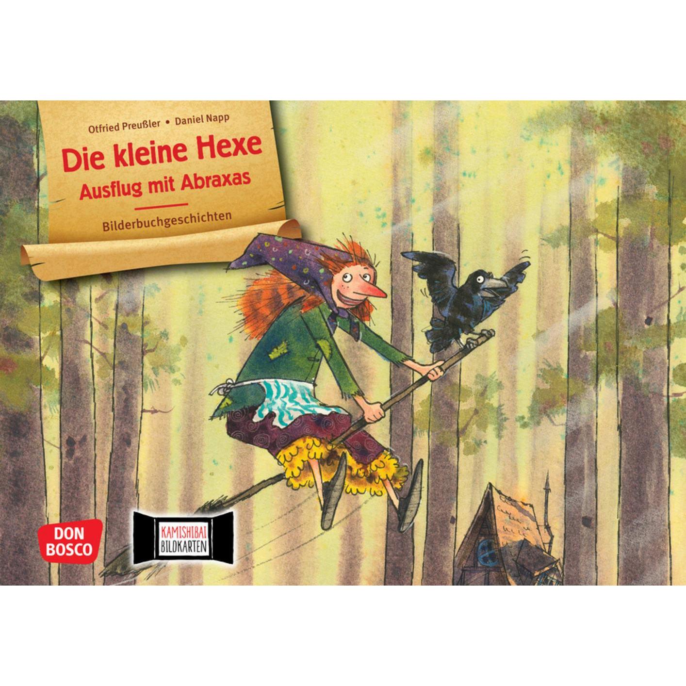 Die kleine Hexe: Ausflug mit Abraxas. Kamishibai Bildkartenset., Schulbücher von Otfried Preussler