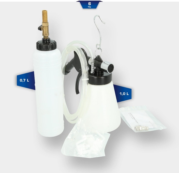 Actual product image Brilliant Tools Compressed air brake bleeder