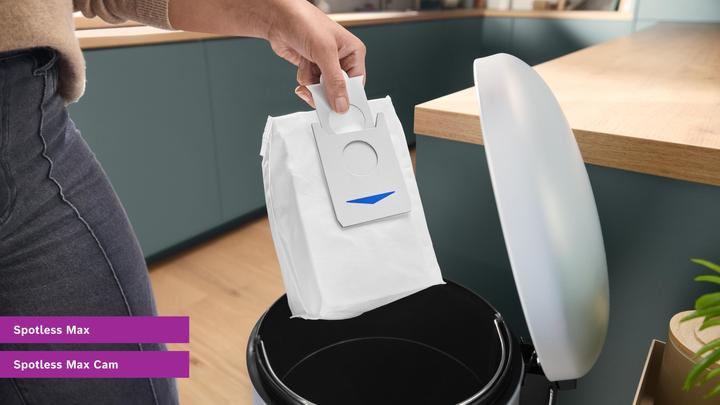 Produktbild Bosch Hausgeräte Antibakterieller Staubbeutel, Spotless, BHZRDBAB (3x)