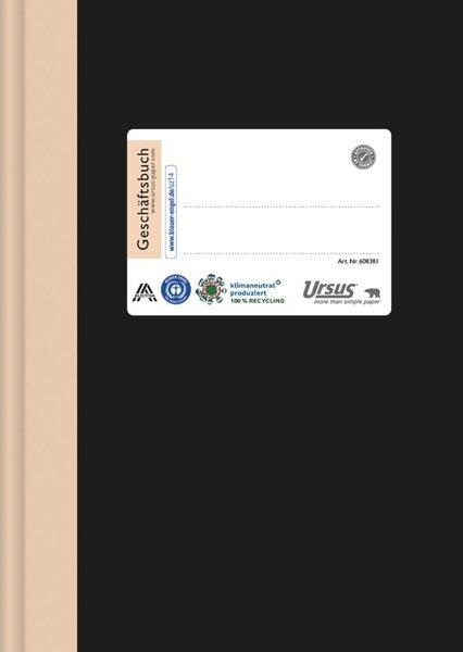 Produktbild Ursus Geschäftsbuch Papierformat: DIN A5 Ausführung der Lineatur: kariert (A5, Kariert)