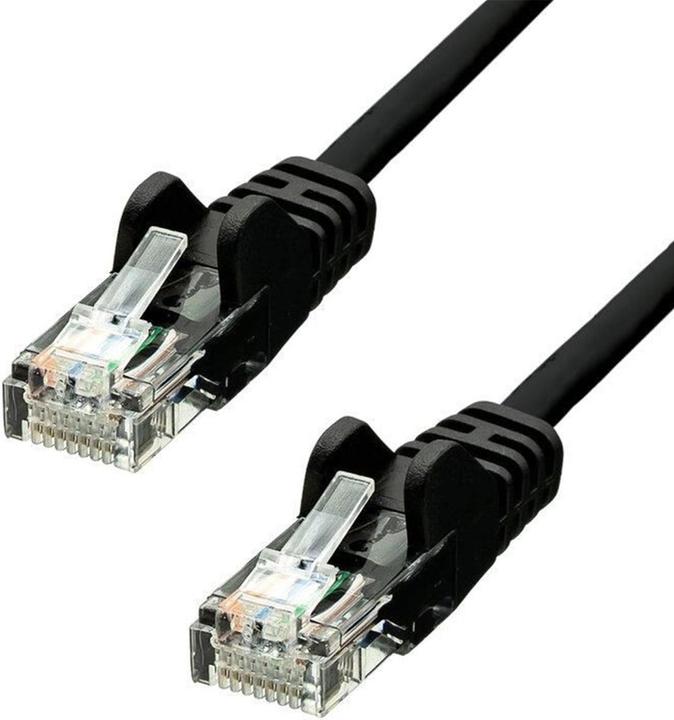 Produktbild ProXtend U/UTP CAT5e PVC AWG 26 CCA Black 7M (U/UTP, CAT5e, 7 m)