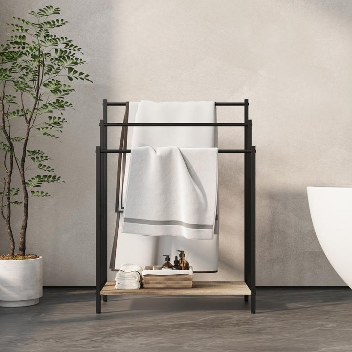 Actual product image Relaxdays towelrack