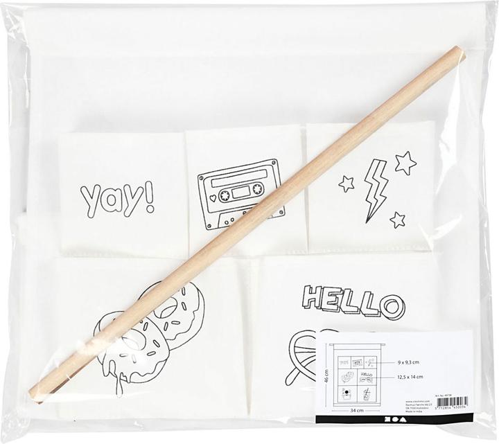 Actual product image Creativ Company Hanging Organizer Wit