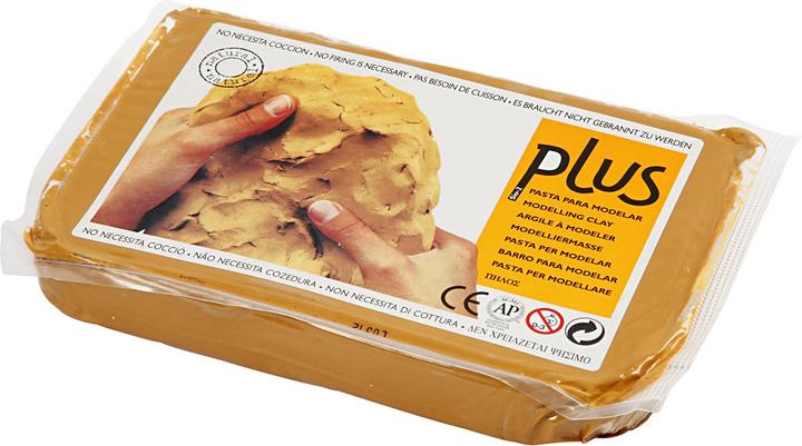 Image du produit Creativ Company Chardon de Zelfhardende, currykleur, 1000 gr