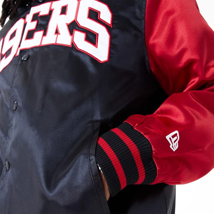Immagine prodotto New Era Varsity Satine Bomber Veste San Francisco 49ers (S)