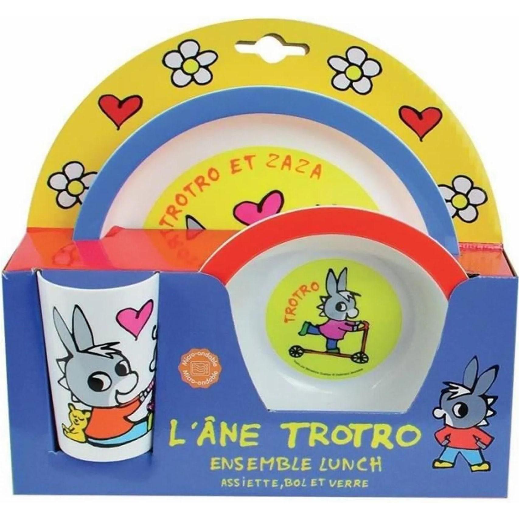 Jemini, Kindergeschirr + Kinderbesteck, sitzgruppe trotro