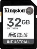 Produktbild Kingston Card Ind. SD +ADP 32GB pSLC (32 GB, SDHC, U3, UHS-I)