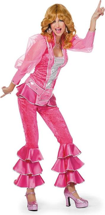 Actual product image Wilbers Ladies 70s Mama Mia Disco Outfit, pink (36)
