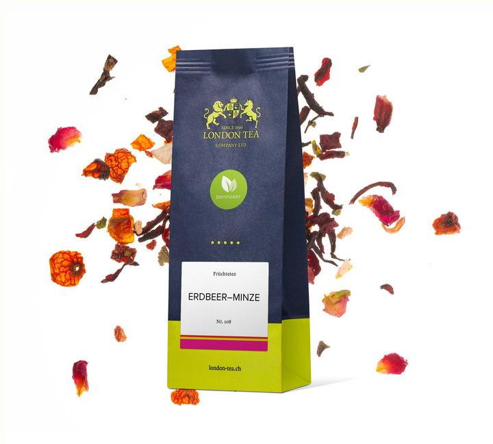 Produktbild London Tea Erdbeer-Minze (70 g)