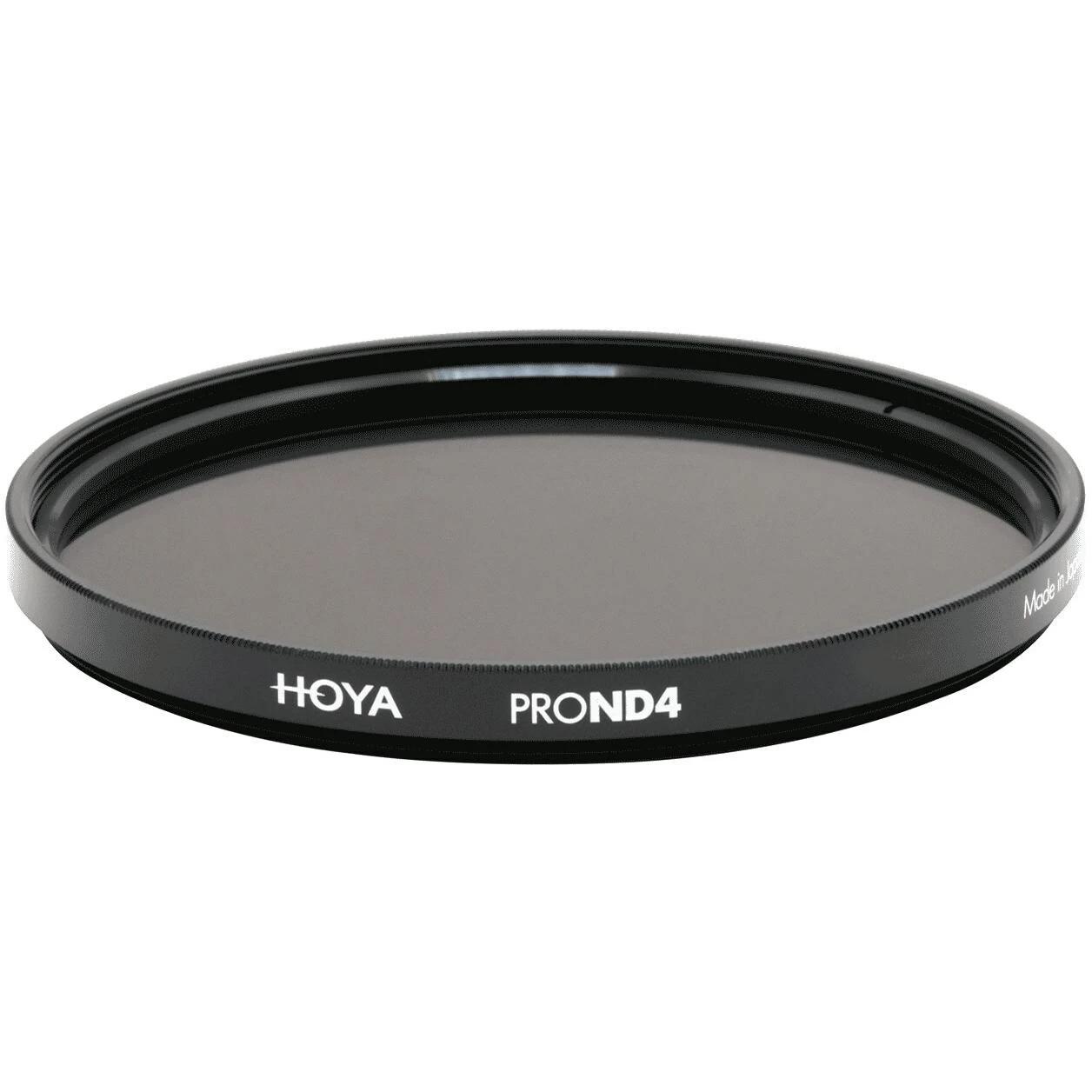 Hoya Pro ND4 Filter (77 mm, Filtri grigi), Filtro fotografico, Nero