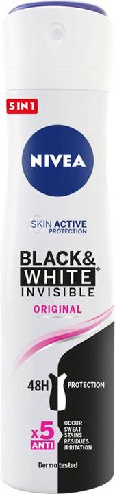 Actual product image NIVEA Black & White Invisible Clear Spray (Spray, 150 ml)