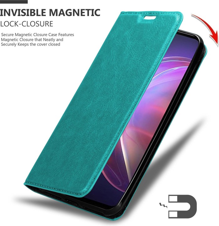 Produktbild Cadorabo Book Invis. Magnet Hülle (Vivo V21)