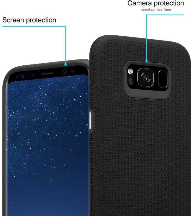 Actual product image Cadorabo Hybrid Triangle Hull (Samsung Galaxy S8+)