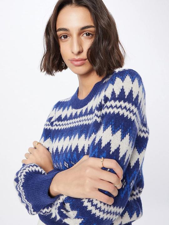 Produktbild Part Two Pullover RicciPW PU Jacquard Blueprint (S)