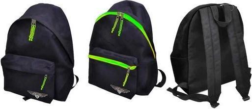 Actual product image Main paper Sampack Rucksack, schwarz mit gelben Elementen