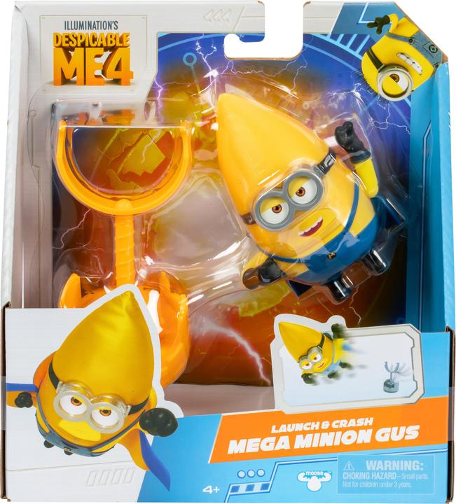 Produktbild Moose Ich - Einfach Unverbesserlich 4 Mega Minion Actionfigur Gus 10 cm