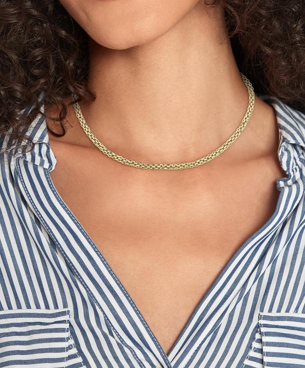 Actual product image Tommy Hilfiger Intertwined Circles Chain Necklace (Stainless steel, 45 cm)