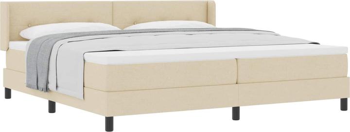 Image du produit vidaXL Creme Boxspringbett (200 x 200 cm)