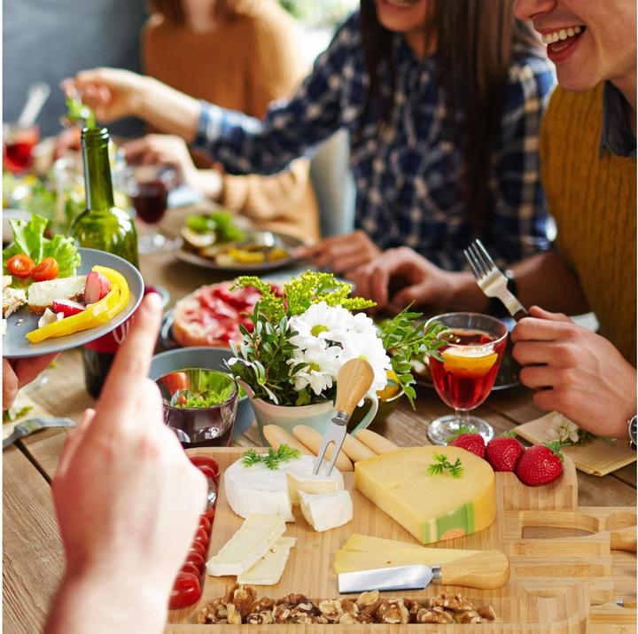 Produktbild Relaxdays Käsebrett Set