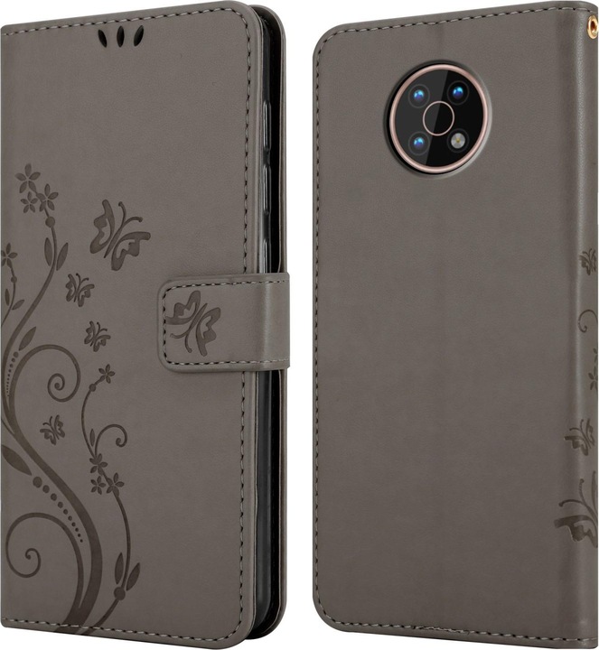 Actual product image Cadorabo Flower Book cover (Nokia G50 5G)