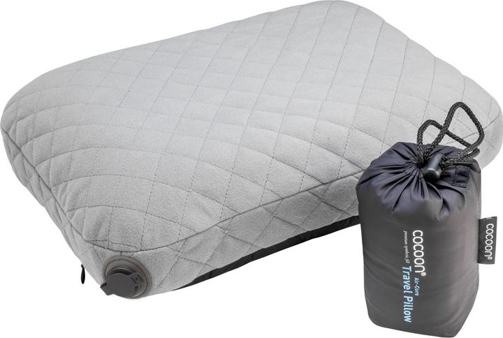 Image du produit Cocoon Air Core Pillow charcoal/smoke grey (Coussins de voyage)
