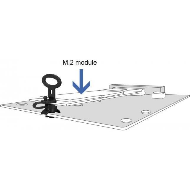 Thumbnail - Delock Spacer for PCB - M.2 Modulspacer - Schwarz (Packung mit 10), Netzwerk Zubehör