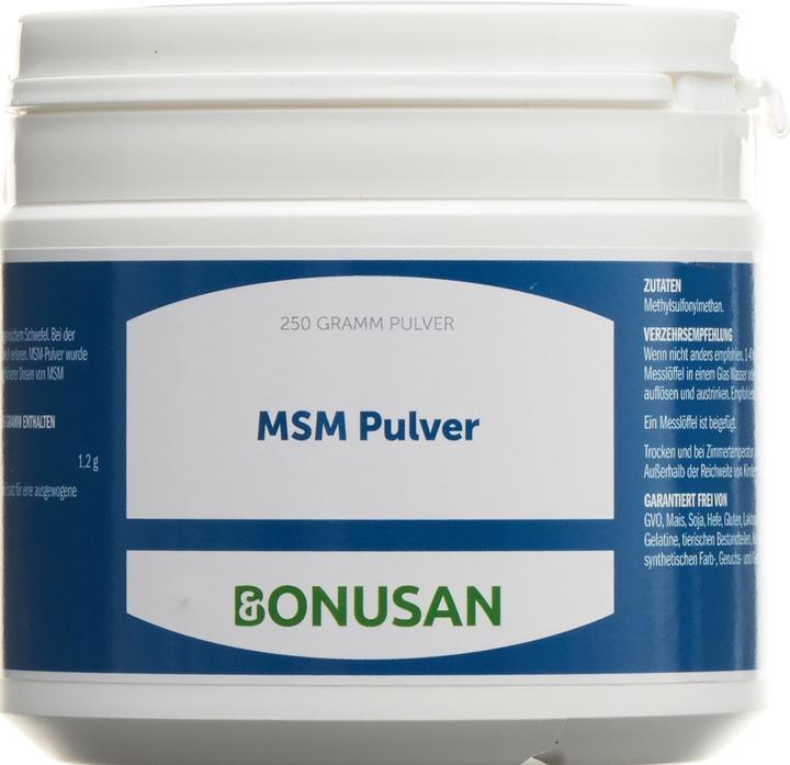 Produktbild Bonusan MSM Pulver (Pulver, 250 g)