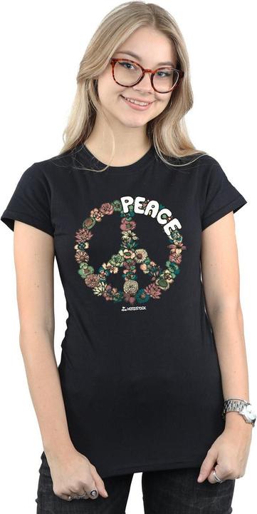 Produktbild Woodstock Floral Peace TShirt (S)