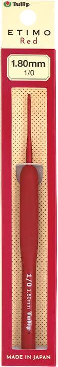 Actual product image Artman ETIMO Red crochet hook 2.75 mm