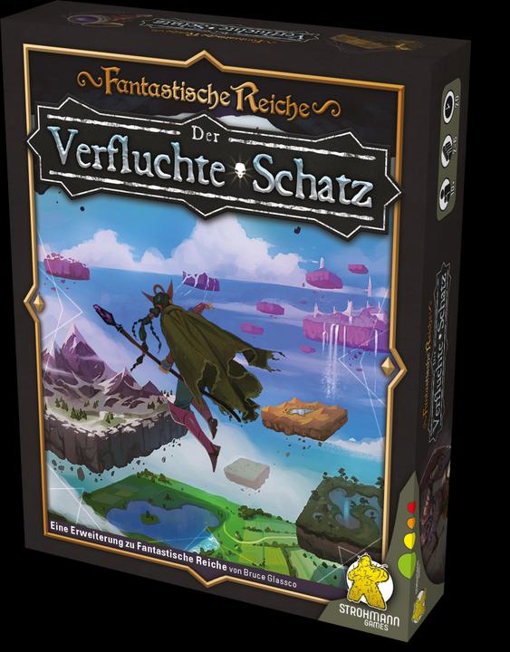 Immagine prodotto Strohmann Games STR21006 - Der Verfluchte Schatz: Fantastische Reiche, 2-6 giocatori, età 10+ (estensione DE) (Tedesco)
