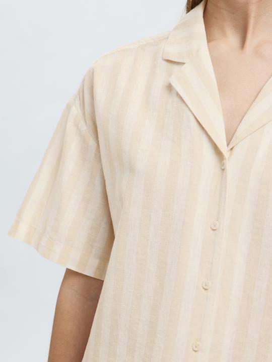 Immagine prodotto Selected Kurzarm Bluse aus Leinengemisch (38)