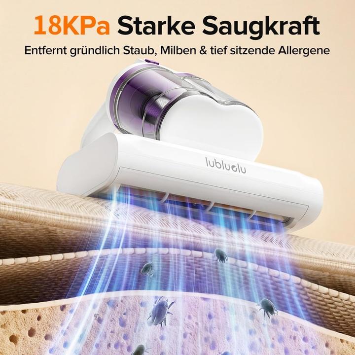 Produktbild Lubluelu Milbensauger 3in1 für Matratzen und Textilien