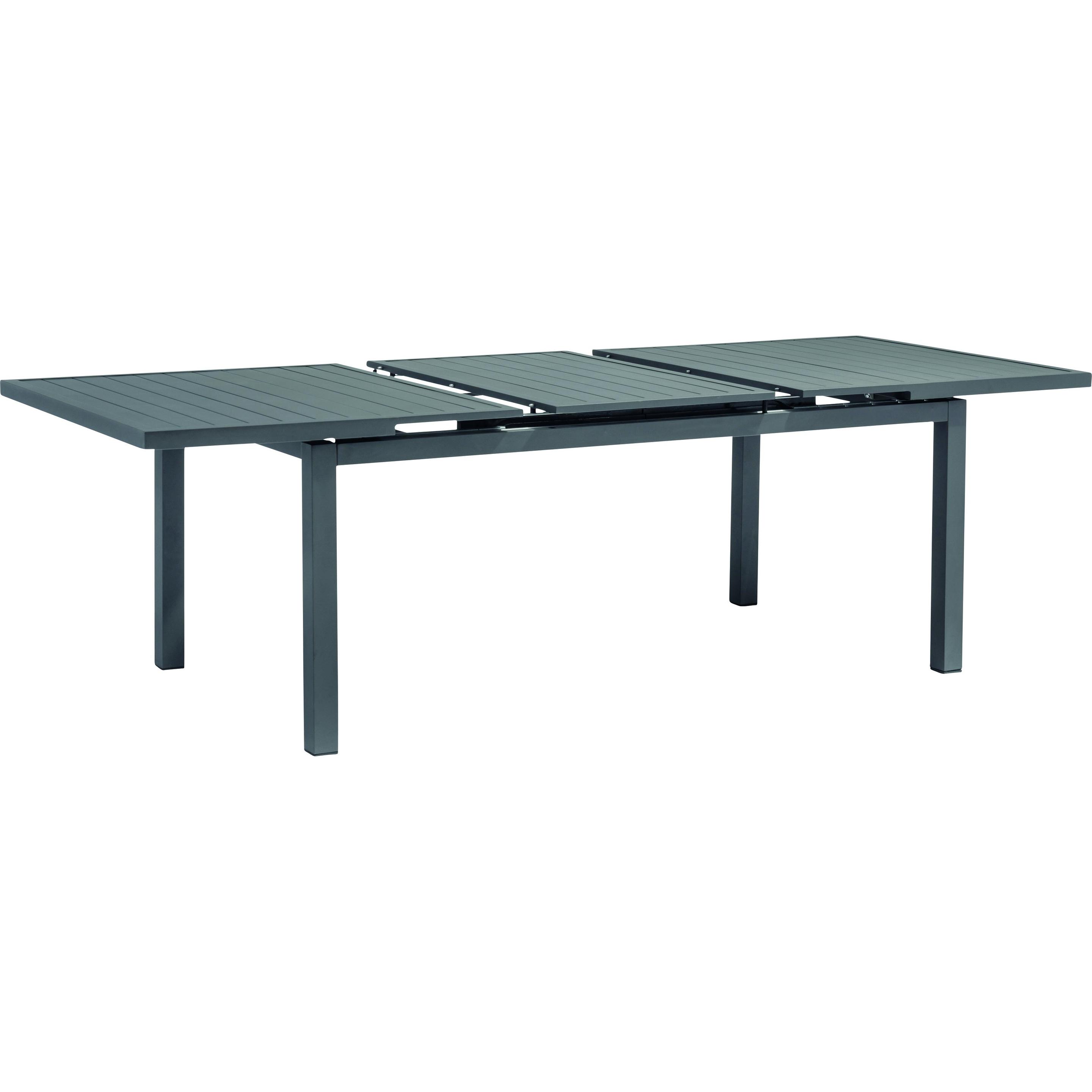 Acamp, Gartentisch + Balkontisch, Set 8x MANHATTAN Armsessel + 1x CHICAGO Tisch (180 cm)